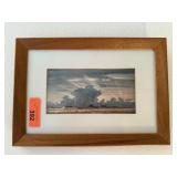 PETER HURD LITHOGRAPH THE RED PICKUP PRINT