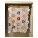 VINTAGE HAND MADE QUILT