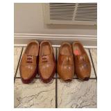 2 PAIRS OF LARGE WOOD CLOGS