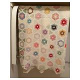 VINTAGE HAND MADE QUILT