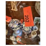 2PC AUSTRIAN CRYSTAL PAPERWEIGHT