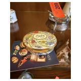 1985 HALCYON DAYS TRINKET BOX