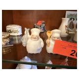 VTG JAPANESE CHEFS SALT PEPPER SHAKERS