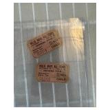 PAIR WILLIE MAYS ALL STARS OCT 16 TICKETS