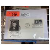 1964 FIRST DAY JF KENNEDY MEMORIAL ISSUE