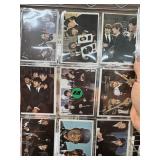 SET OF 9 BEATLES DIARY TRADING CARDS