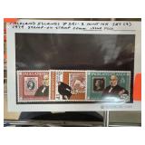 1974 STAMP ON STAMP COMM ISSUE FALKLAND ISLANDS