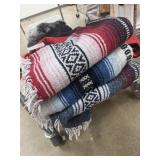 3 NICE MEXICAN BLANKETS