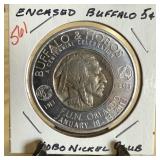 HOBO NICKEL CLUB BUFFALO & HOBOS