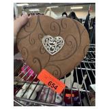 BRIGHTON TIERED HEART JEWELRY BOX