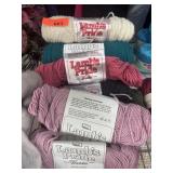 SEVERAL SKEINS LAMBS PRIDE YARN