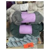 LARGE LOT INDY YARN MERINO