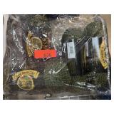 LION BRAND HOMESPUN YARN 4 SKEINS GREEN