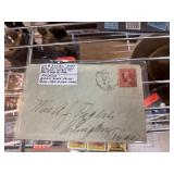 US #279Ba RARE ROSE CARMINE SHADE ON COVER