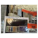 1948 COMM ISSUE EGYPT #258-64 E FINE MINT