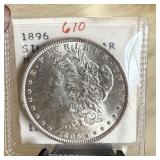 1896 MORGAN SILVER DOLLAR HIGH GRADE