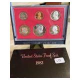 1982 PROOF COIN SET