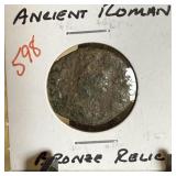 ANCIENT ROMAN BRONZE RELIC COIN