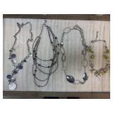 SET OF 4 CHICOS DESIGNER NECKLACES