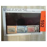 1961 QUEEN ELIZ II COMM ISSUE BARBADOS
