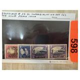 1945 WWII PEACE ISSUE BASUTOLAND #29-31