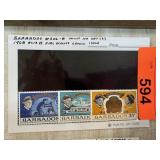 1968 ELIZ II GIRL SCOUTS COMM ISSUE BARBADOS