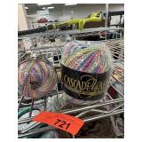 3 SPOOLS OF CASCADE YARD MULTI COLOR