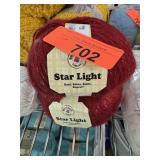 2 SKEINS STAR LIGHT YARN