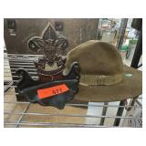 VINTAGE BOY SCOUTS OF AMERICA CAST IRON BE PREPARD