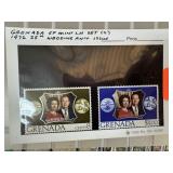 1972 25TH WEDDING ANNIVERSARY ISSUE GRENADA