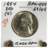 1954-D/D JEFFERSON NICKEL RPM-004