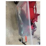 BIN FULL OF BATHING SUITS BEACH WEAR ETC