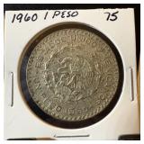 1960 SILVER 1 PESO