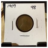 1909 WHEAT PENNY CENT
