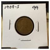 1909-S WHEAT PENNY CENT