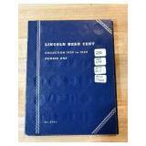 WHEAT PENNY CENT ALBUM W KEYS 77 COINS