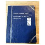 WHEAT MEMORIAL CENT ALBUM COMPLETE+ 89 COINS