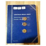 WHEAT MEMORIAL PENNY CENT ALBUM W A LOT OF REDS