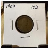 1909 WHEAT PENNY CENT