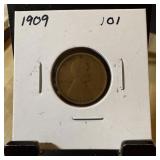 1909 WHEAT PENNY CENT