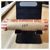 ROLL OF MIXED DATE WHEAT PENNIES CENTS
