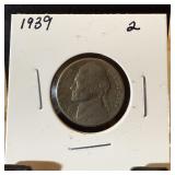 1939 JEFFERSON NICKEL
