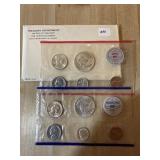 1962 P&D UNC COIN SET SILVER