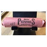 ROLL OF MIXED DATE WHEAT PENNIS CENTS