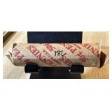 ROLL OF MIXED DATE WHEAT PENNIES CENTS