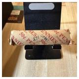 ROLL OF STEEL WHEAT PENNIES CENTS