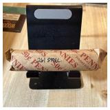 ROLL OF STEEL WHEAT PENNIES CENTS