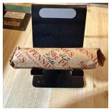 ROLL OF STEEL WHEAT PENNIES CENTS