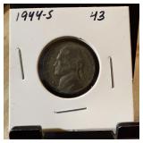 1944-S JEFFERSON SILVER WAR NICKEL