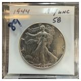 1944 WALKING LIBERTY SILVER HALF DOLLAR BETTER